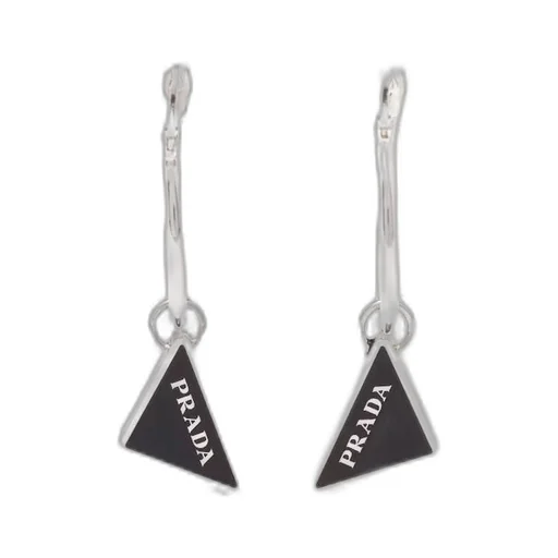 Prada Symbole drop earrings