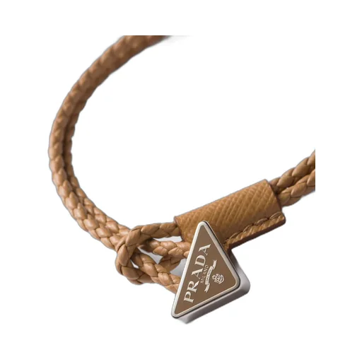 Braided nappa leather bracelet