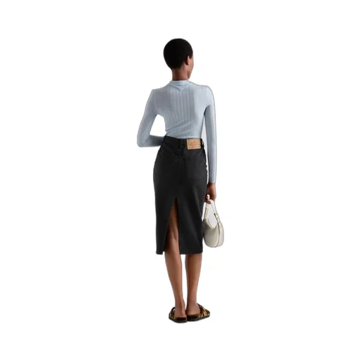 Cashmere and silk polo shirt