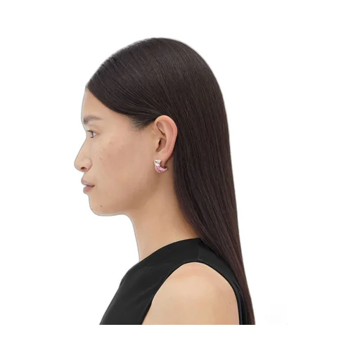 Knot Hoop Earrings
