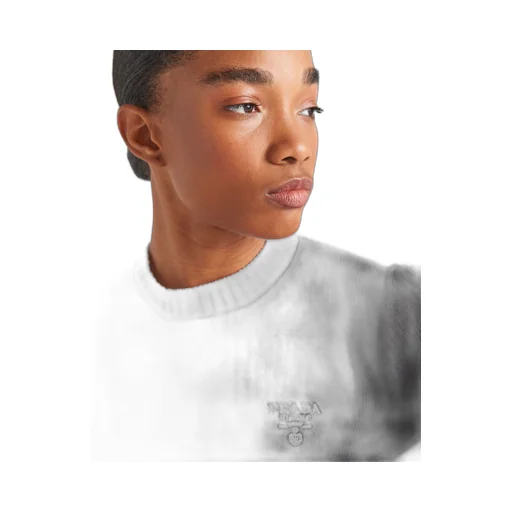 Cotton crew-neck sweater