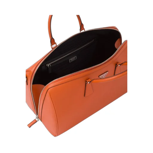 Saffiano leather travel bag