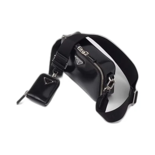 Small Prada Brique leather bag