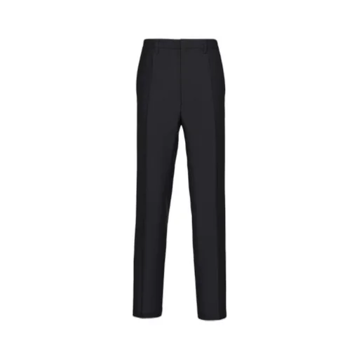 Wool and mohair pants
