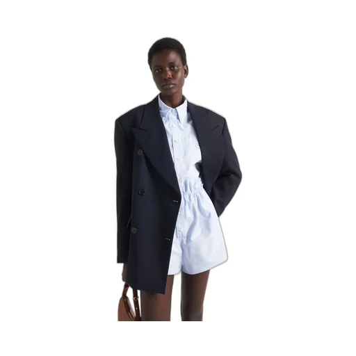 Embroidered Oxford cotton jumpsuit