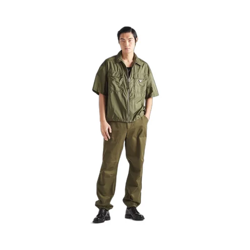 Short-sleeve light Re-Nylon shirt