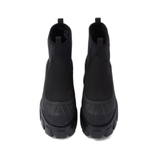 Monolith Re-Nylon gabardine boots