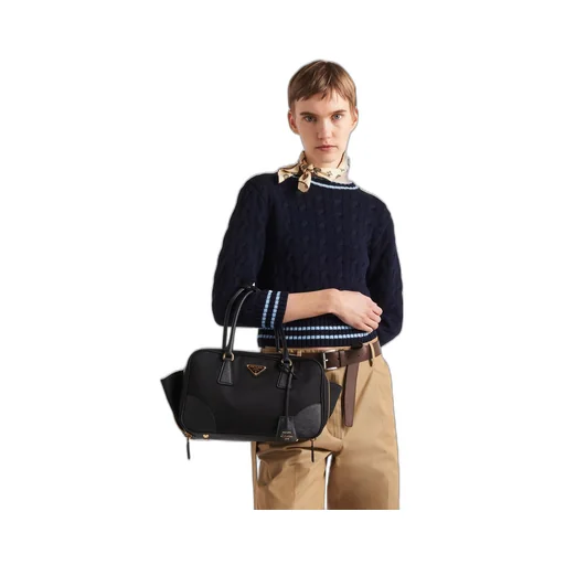 Cotton crew-neck sweater