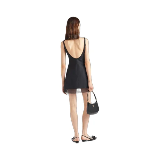 Wool mini-dress
