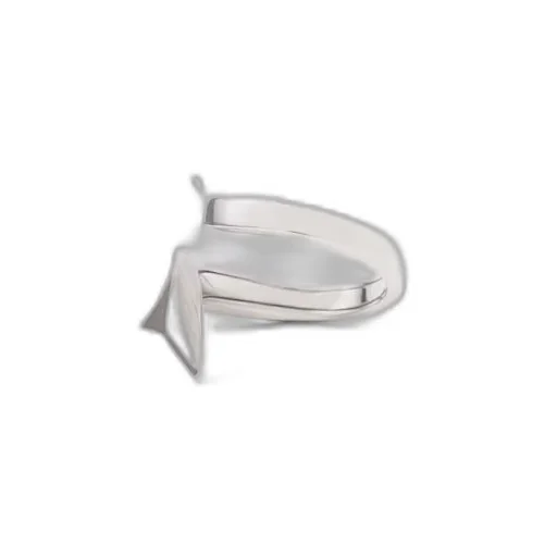 Eternal Gold snake mini ring in white gold