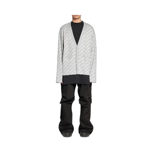 Mini Allover Logo Cardigan