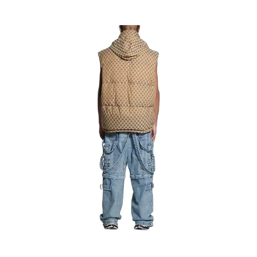 x Gucci The Hacker Project Hacker Cocoon Puffer Gilet Vest