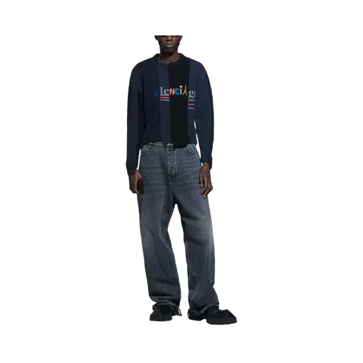 Restructured Asymmetrical Knit Sweater