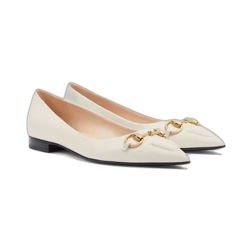 Women's ballet flat with Horsebit