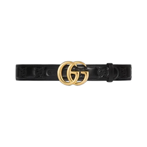 GG Marmont Matelassé wide belt