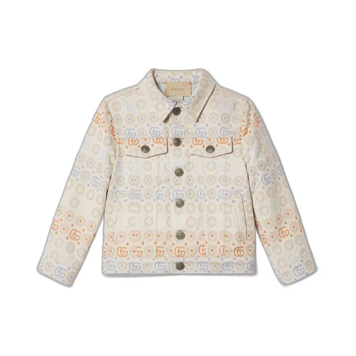 Children's Double G cotton jacket