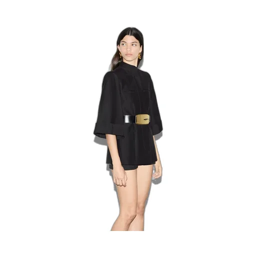 Soft wool silk jacket