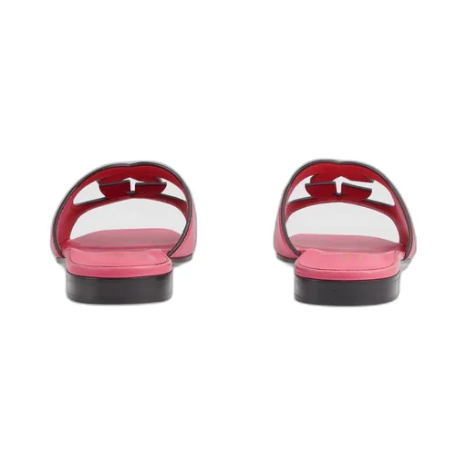 Women's Interlocking G cut-out slide sandal