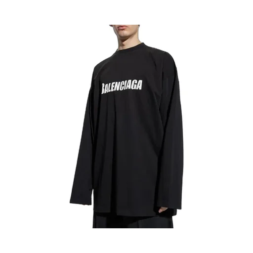 Caps Oversized Long Sleeve T-Shirt
