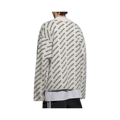 All Over Logo Cardigan