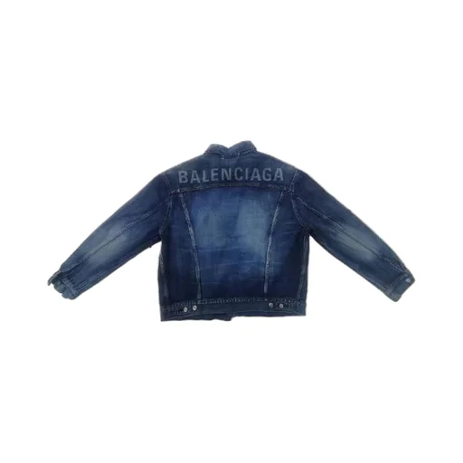 Back Logo Denim Jacket