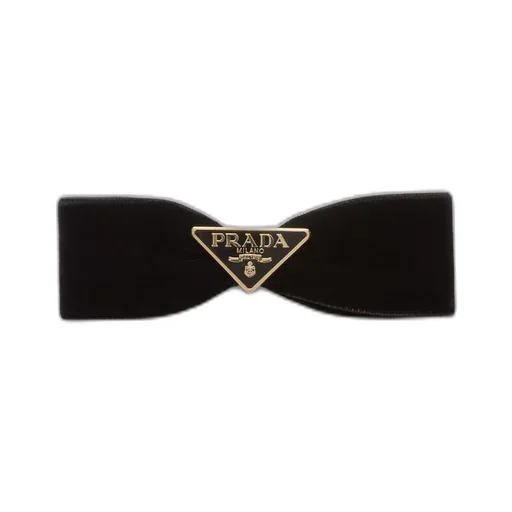 Velvet hair clip