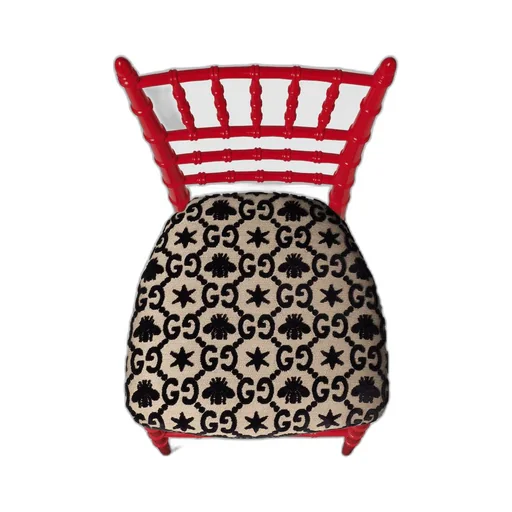 Chiavari chair with GG jacquard