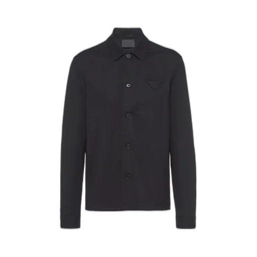 Wool blend shirt