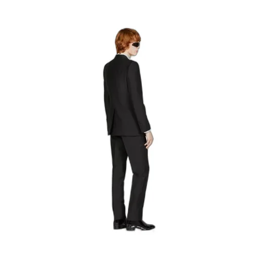 Silk wool formal suit