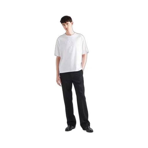 Technical cotton T-shirt