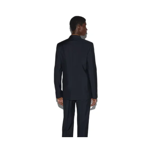Fitted wool jacket