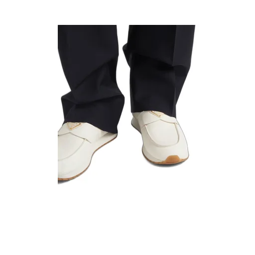 Leather loafers