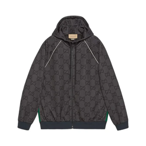 Jumbo GG zip jacket with Web
