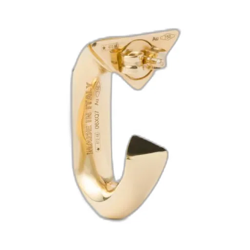 Eternal Gold single earring - yellow gold