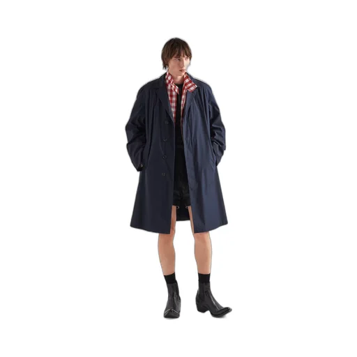 Cotton-blend overcoat