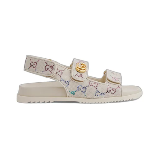 Women's sandal with Double G