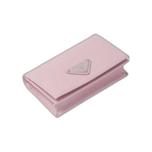 Saffiano leather card holder