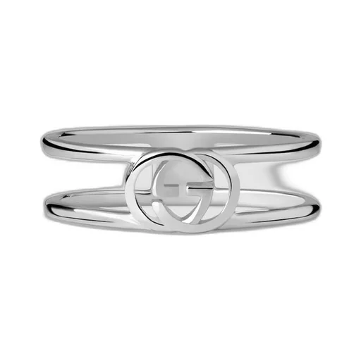 Gucci Interlocking thin open band