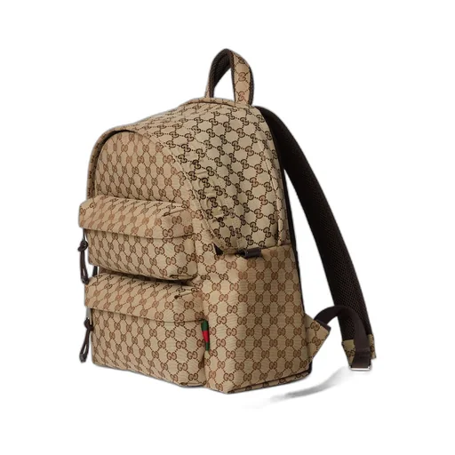 Medium backpack with Gucci logo