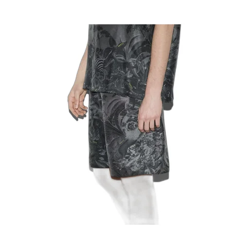 Gucci flora and fauna print silk shorts
