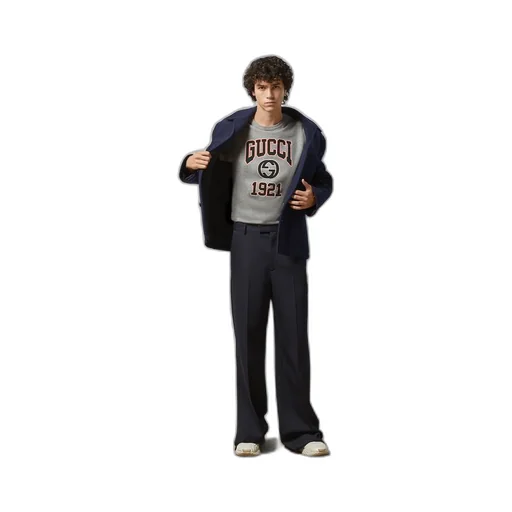 Cotton jersey printed T-shirt