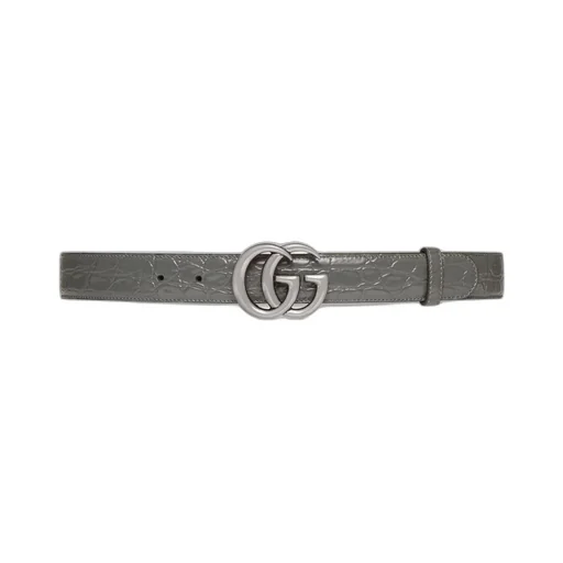 GG Marmont caiman belt