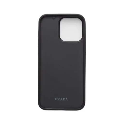 Saffiano leather cover for iPhone 15 Pro Max