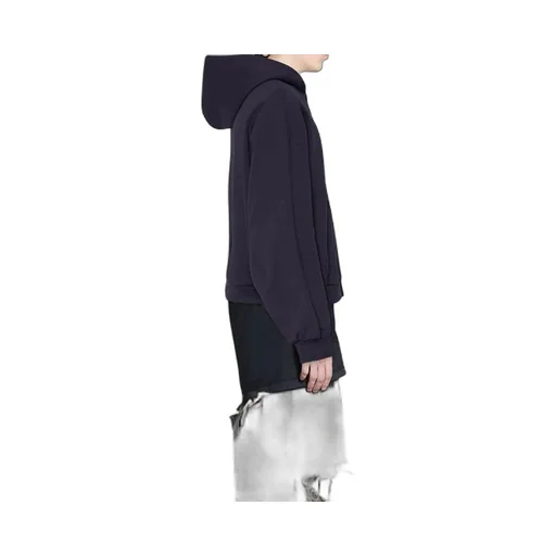 Tab Worn-Out Zip-up Hoodie