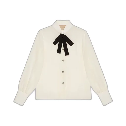 Silk crêpe de chine shirt