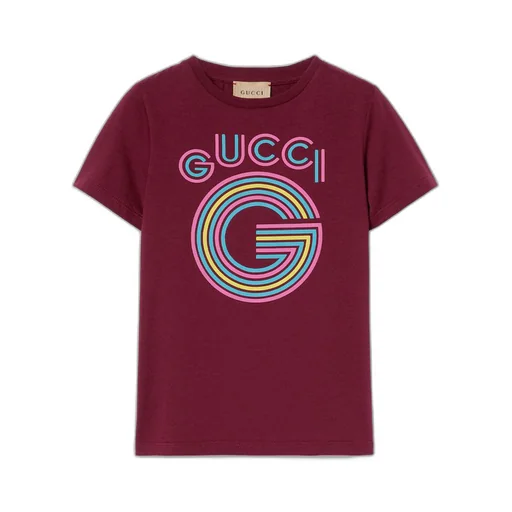 Children's printed cotton T-shirt