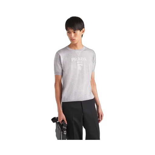Wool and cashmere crew-neck sweater