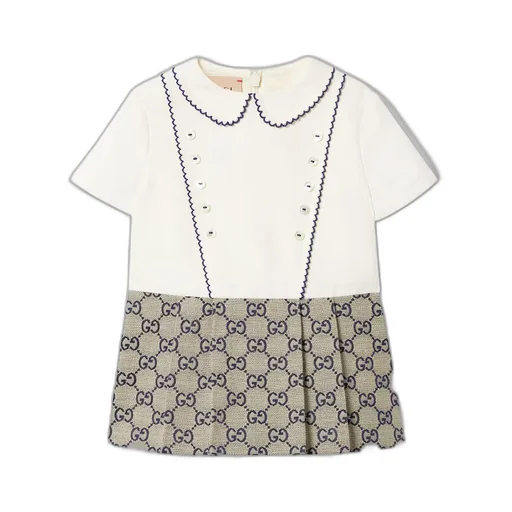 Baby GG canvas dress