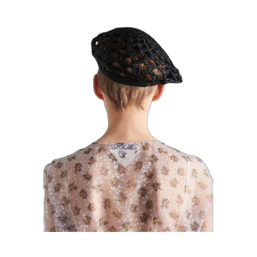 Printed nylonette dress