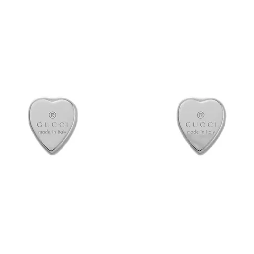 Trademark heart-shaped earrings